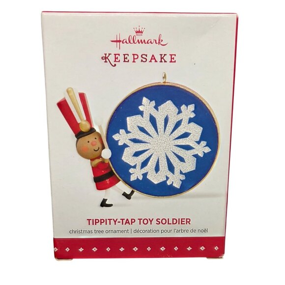 Hallmark Keepsake Tippity-Tap Toy Soldier Ornament 2015 Limited Edition NOS - Picture 1 of 7